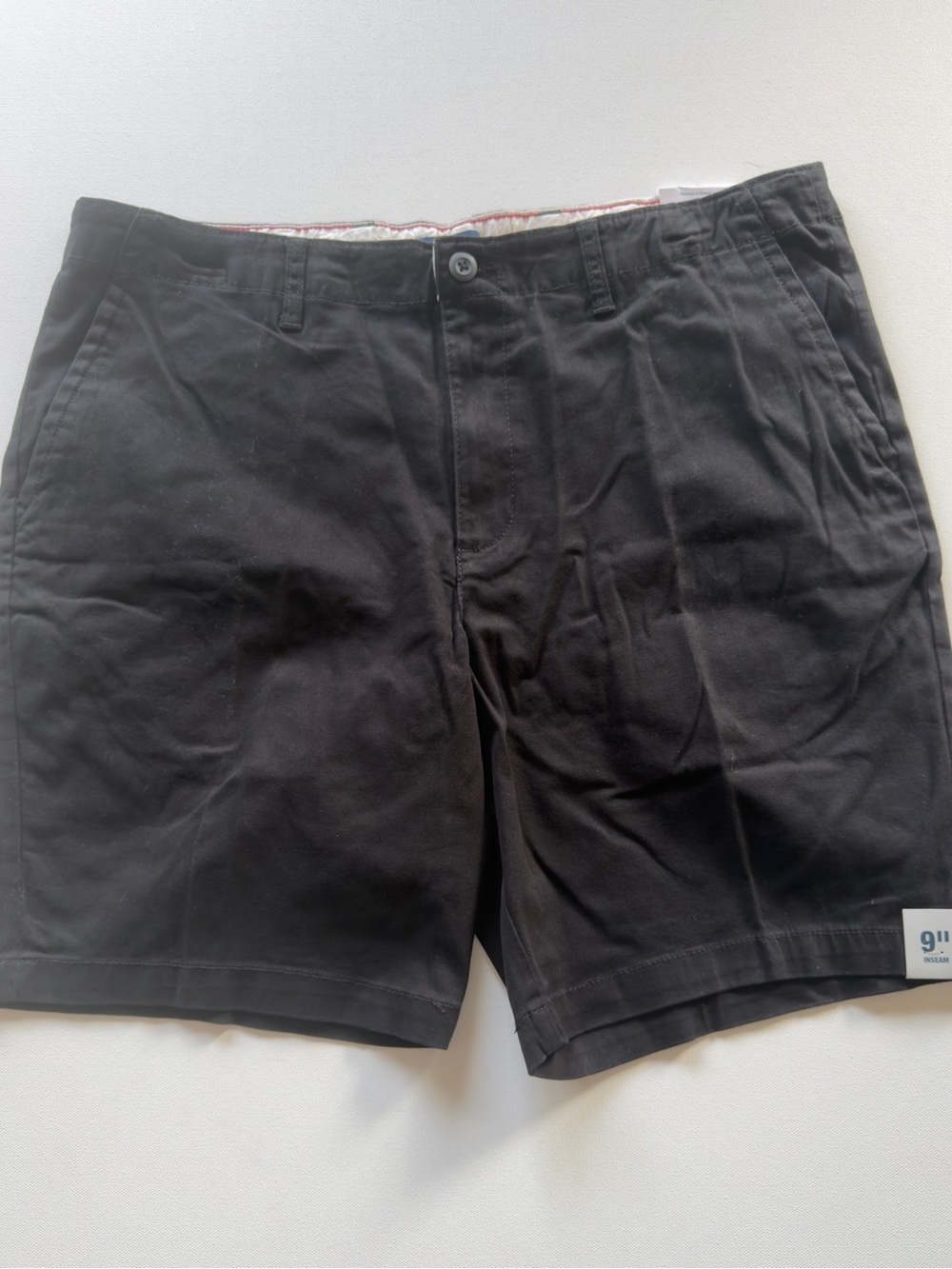 NWT George Men's Black Casual Shorts Size 38/9" Inseam (KB8)